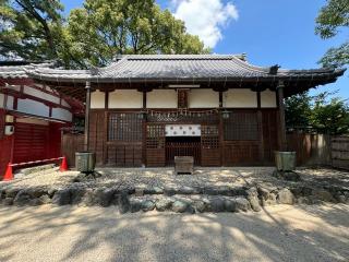 山津見神社（諏訪神社境内）の参拝記録(こーちんさん)
