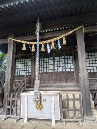 齋霊殿(雪ケ谷八幡神社)の参拝記録(はくすみさん)