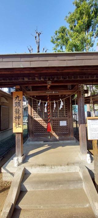 九頭龍神社の参拝記録(まーぼーさん)