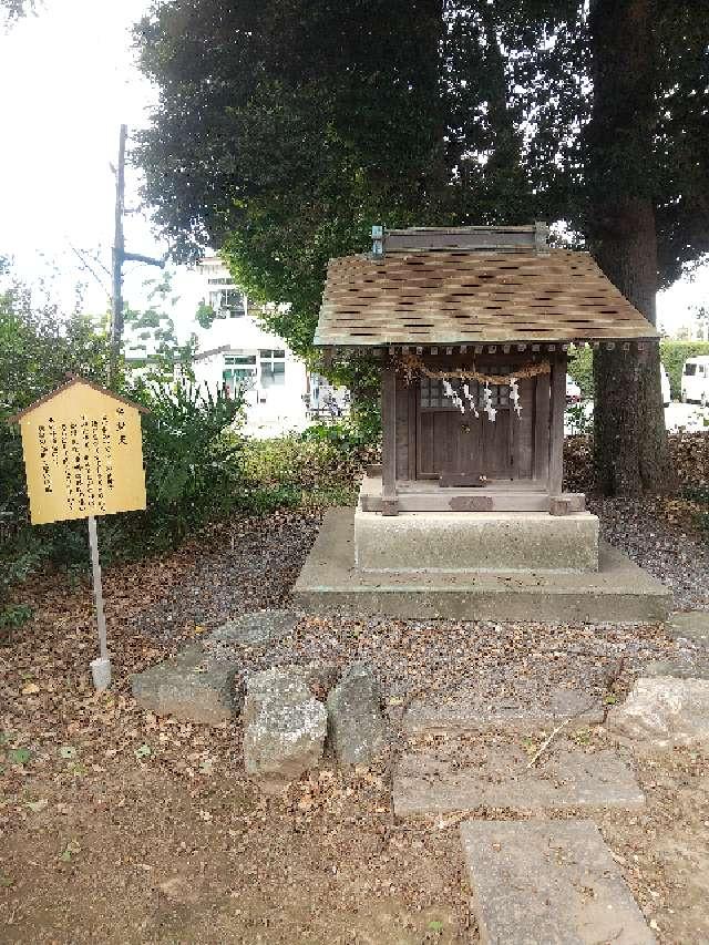 埼玉県羽生市喜右エ門新田1498 弁財天(八幡神社境内社)の写真2