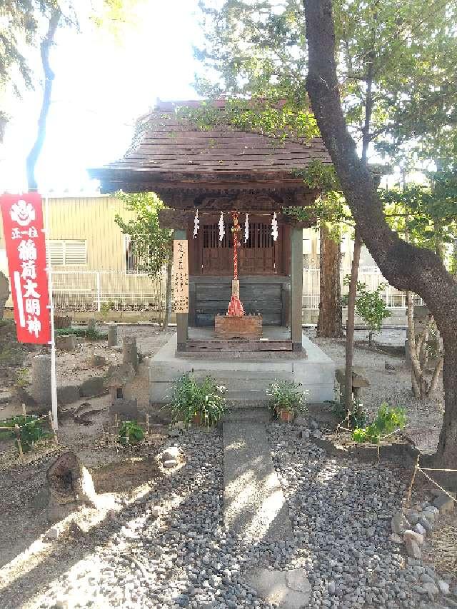 山梨県甲府市住吉1-13 天神稲荷社（住吉神社境内社）の写真2