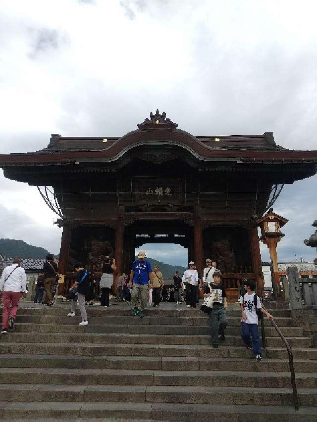 信州善光寺本堂の写真1