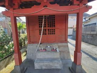 旭町稲荷社の参拝記録(三毛猫さん)
