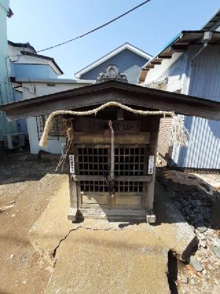 岡田一本杉御嶽神社の参拝記録(三毛猫さん)