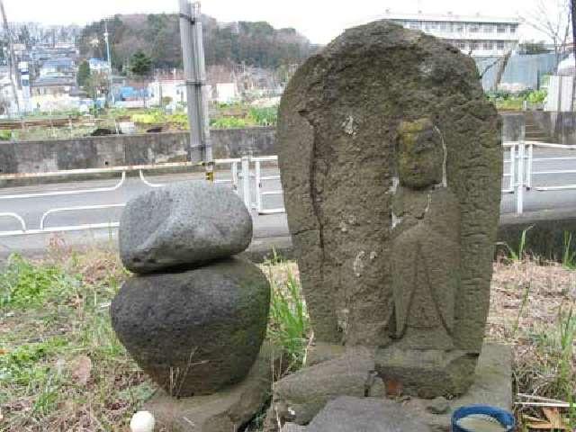 神奈川県海老名市柏ケ谷117 中村の道祖神(No75)・庚申塔(No52)・不動塔(No17)の写真2
