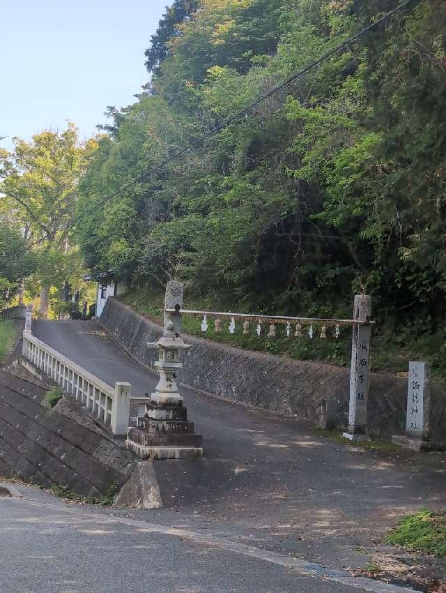 諏訪神社の参拝記録2