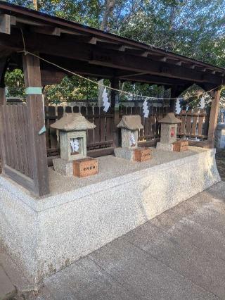 疱瘡神社・祓戸神社・御嶽神社（布多天神社 境内社）の参拝記録(はくすみさん)