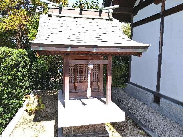 兵庫県明石市材木町１４ 稲荷神社（龍谷寺境内）の写真1