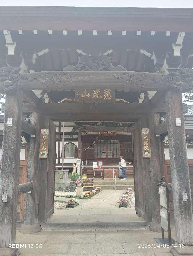 慧光山 厳定院の参拝記録1