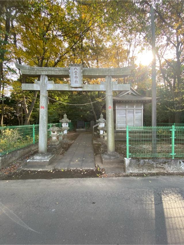 埼玉県所沢市岩岡町130付近 上岩岡八雲神社の写真2