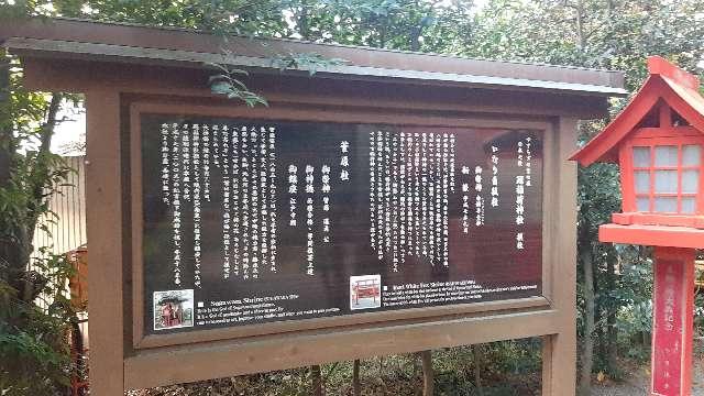 菅原社(冠稲荷神社境内)の参拝記録7