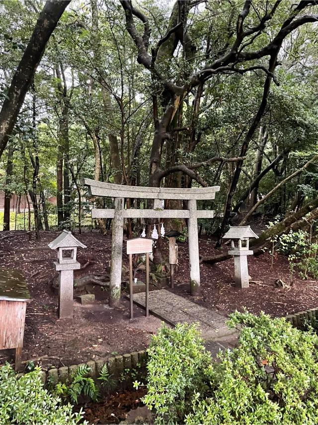 島根県出雲市大社町杵築東 杵那築神社(杵那築森)の写真1