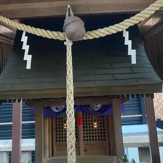 八幡神社(四宮神社)の参拝記録(結(ゆい)さん)