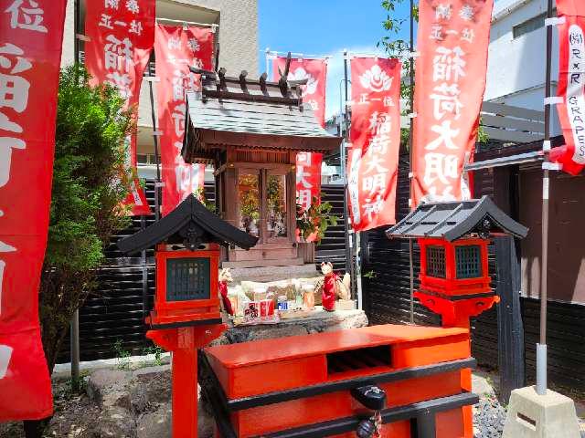 稲荷大明神(四宮神社)の参拝記録2