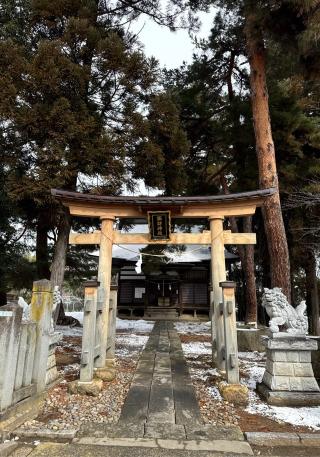 諏訪神社（徳間鎮座）の参拝記録(竜胆の花さん)