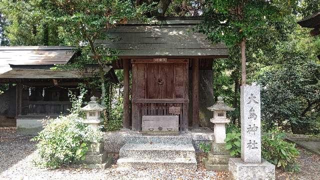 大鳥神社(住吉神社境内社)の参拝記録1