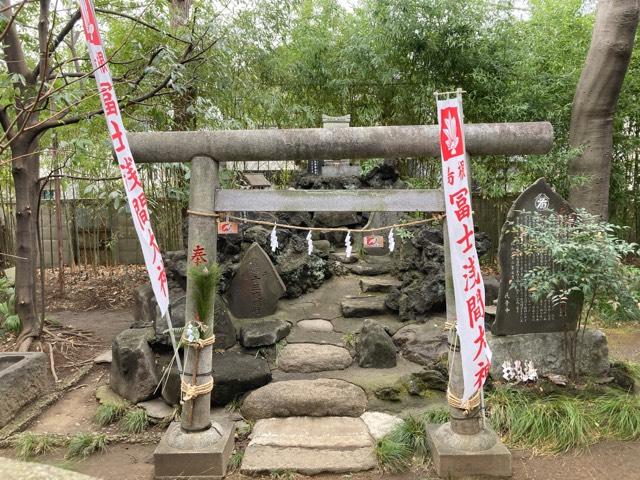 島根鷲神社富士塚の参拝記録(バルタさん)