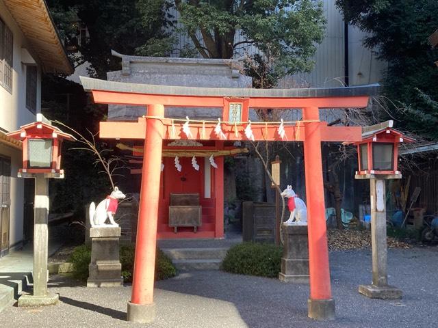 静岡県静岡市葵区紺屋町7-13 稲荷神社（小梳神社境内）の写真1