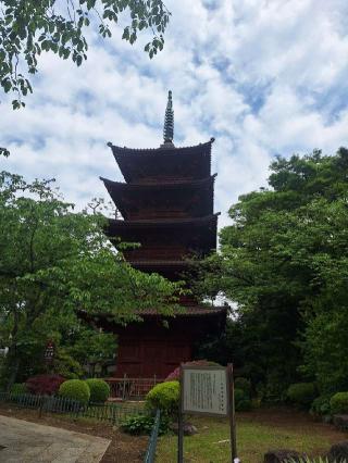 法華経寺 五重塔の参拝記録(まーさんさん)