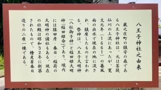 八王子神社 (天理市蔵之庄町)の参拝記録(すったもんださん)