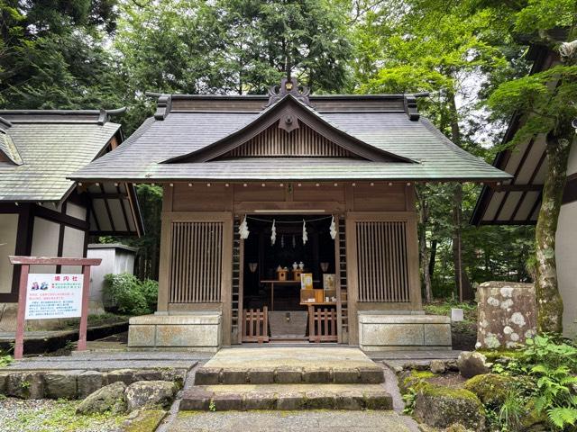 浅間神社末社（日枝、山、琴平、高尾、霧島、社護）の写真1