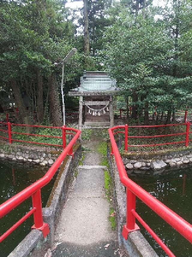 栃木県小山市粟宮１５５９ 水神社（安房神社境内）の写真2