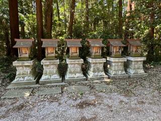 合祀殿八社（境内社）の参拝記録(こーちんさん)