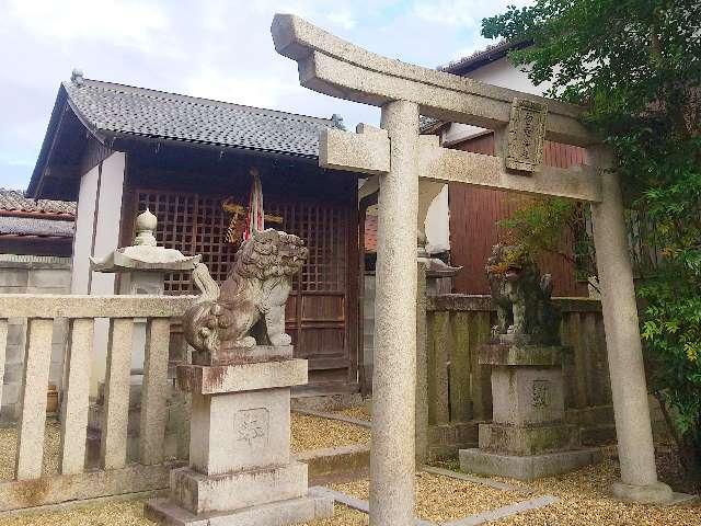 奈良県天理市九条町 初王子神社 (天理市九条町)の写真1