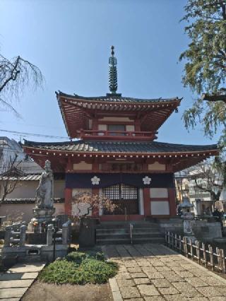 新井山梅照院薬王寺（新井薬師）の参拝記録(はじめさん)