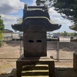 稲荷社・日枝神社・子上神社　山際神社境内左奥の参拝記録(三毛猫さん)