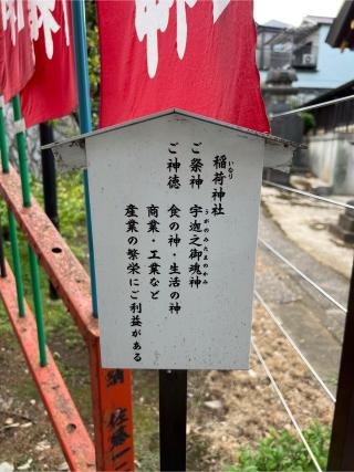 稲荷神社（西台天祖神社境内）の参拝記録(⛩️🐉🐢まめ🐢🐉⛩️さん)