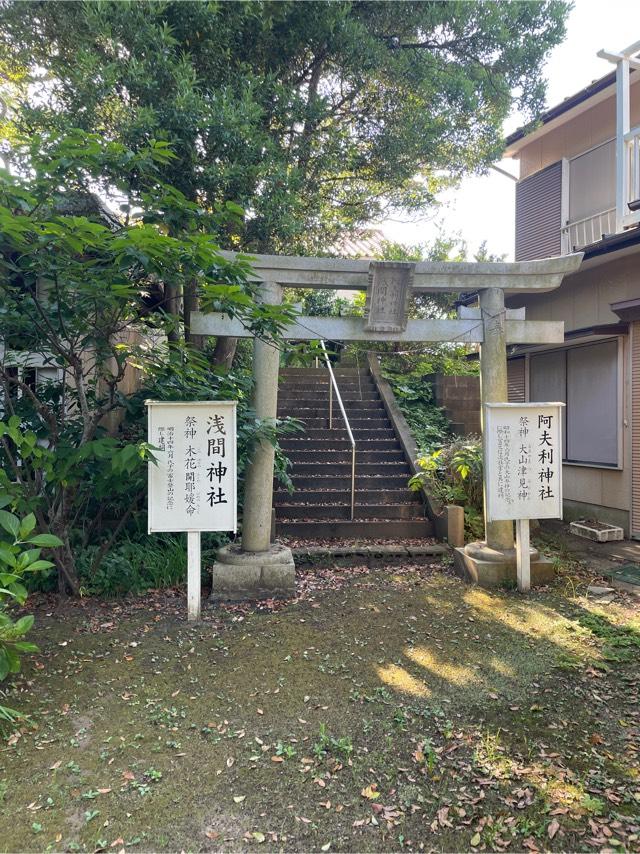 浅間神社・阿夫利神社の参拝記録3