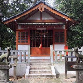 黒田稲荷社（白山神社境内社）の参拝記録(ワヲンさん)