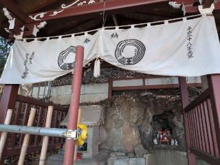 石祠・狐の穴（王子稲荷神社境内）の参拝記録(まーさんさん)