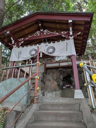 石祠・狐の穴（王子稲荷神社境内）の参拝記録(はくすみさん)