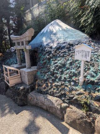 富士浅間社（境内社）の参拝記録(はくすみさん)