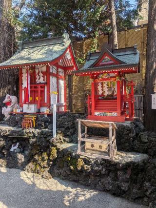 白狐社（境内社）の参拝記録(はくすみさん)