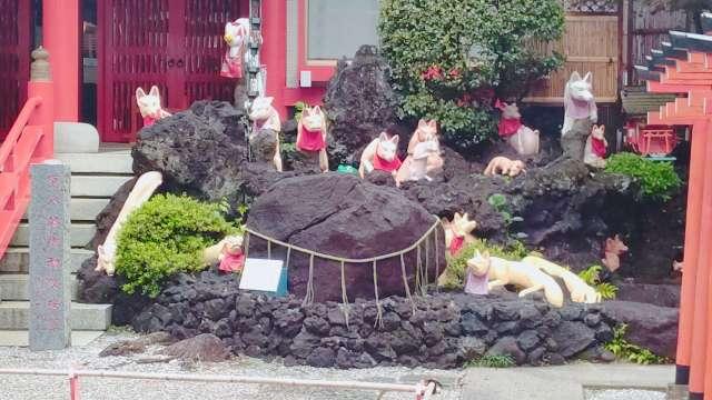 ときわ岩座（境内  招福池の一画）の参拝記録7