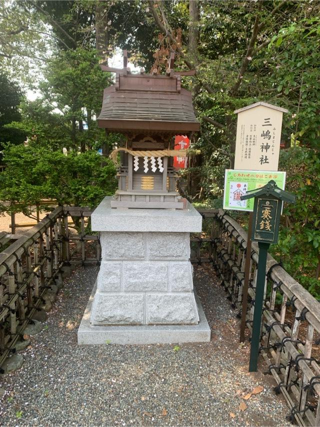 三嶋神社の参拝記録(おおくすさん)