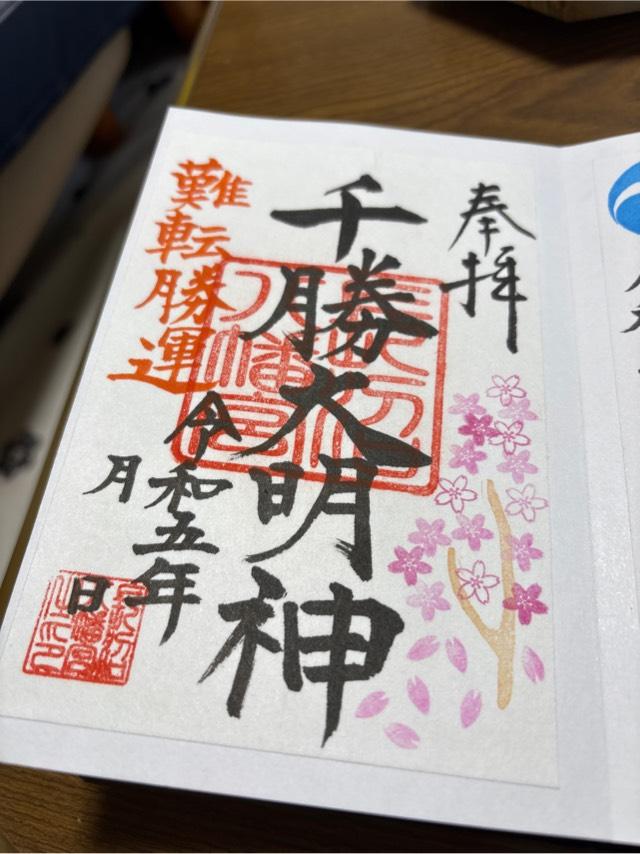 千勝神社(長沼八幡宮)の参拝記録5