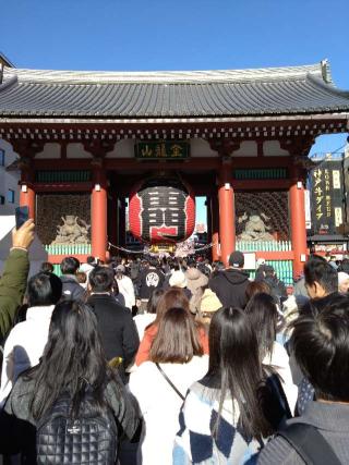 浅草寺 雷門の参拝記録(グリーン金吉さん)