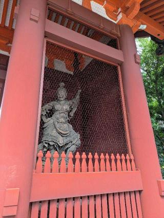 浅草寺 二天門の参拝記録(はくすみさん)