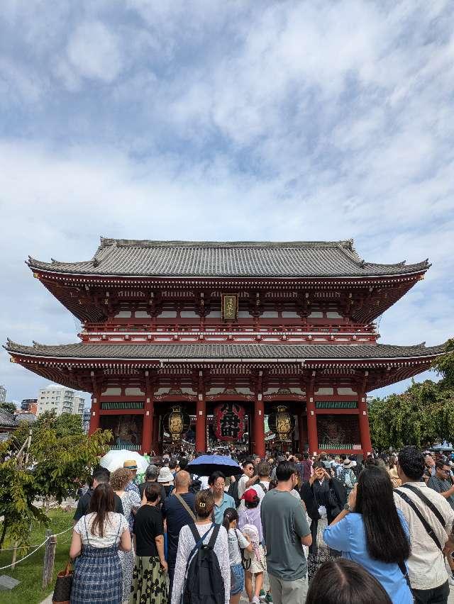 浅草寺 宝蔵門の参拝記録8