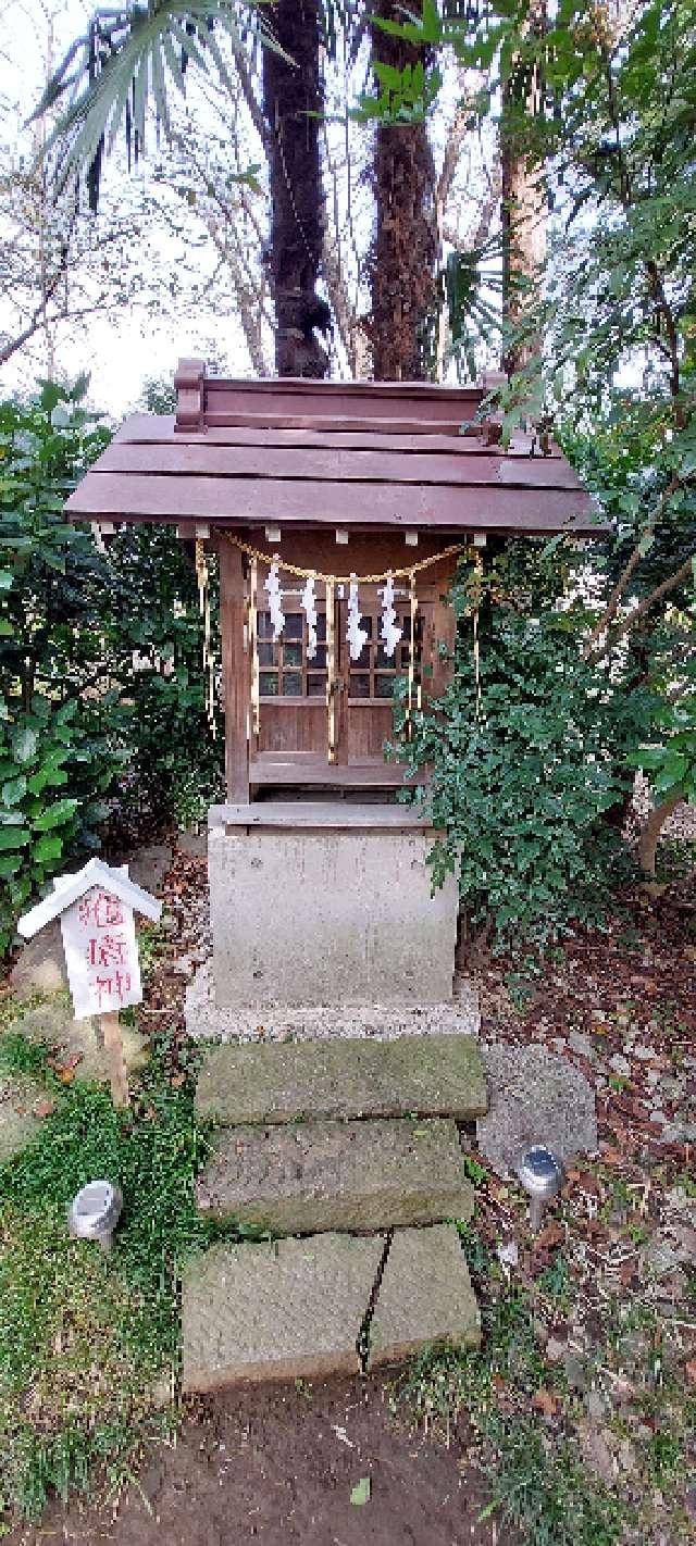 疱瘡神(田島氷川神社境内社)の参拝記録1