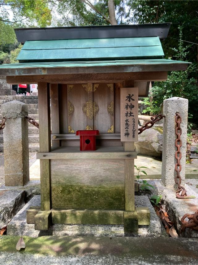 水神社(沓掛諏訪社　境内)の参拝記録(恭子さん)