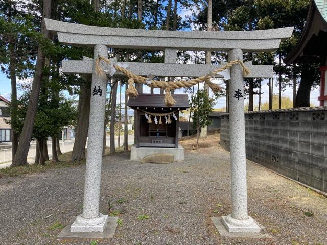 静岡県袋井市久能2018-1 稲荷神社（六所神社境内）の写真1