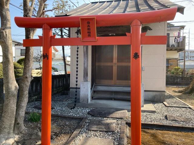 静岡県三島市東町9-20 俉兵衛稲荷（八幡神社境内）の写真1