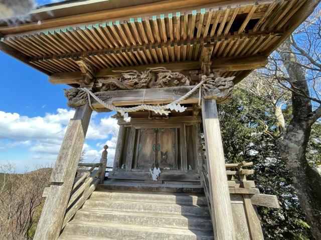 茨城県桜川市真壁町長岡 加波山三枝祇神社新宮本殿の写真1