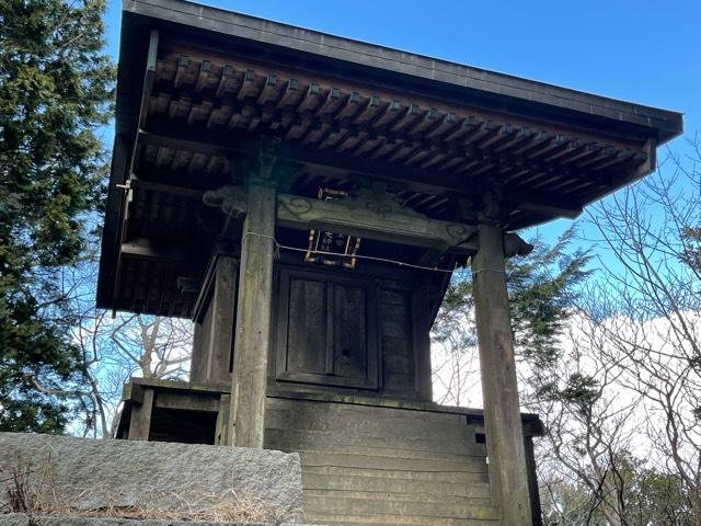 茨城県桜川市真壁町長岡 加波山神社中宮本殿の写真2