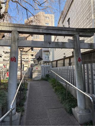 三峯神社(荻窪白山神社境内社)の参拝記録(⛩️🐍🐢まめ🐢🐍⛩️さん)